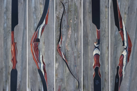 Black fiberglass limbs